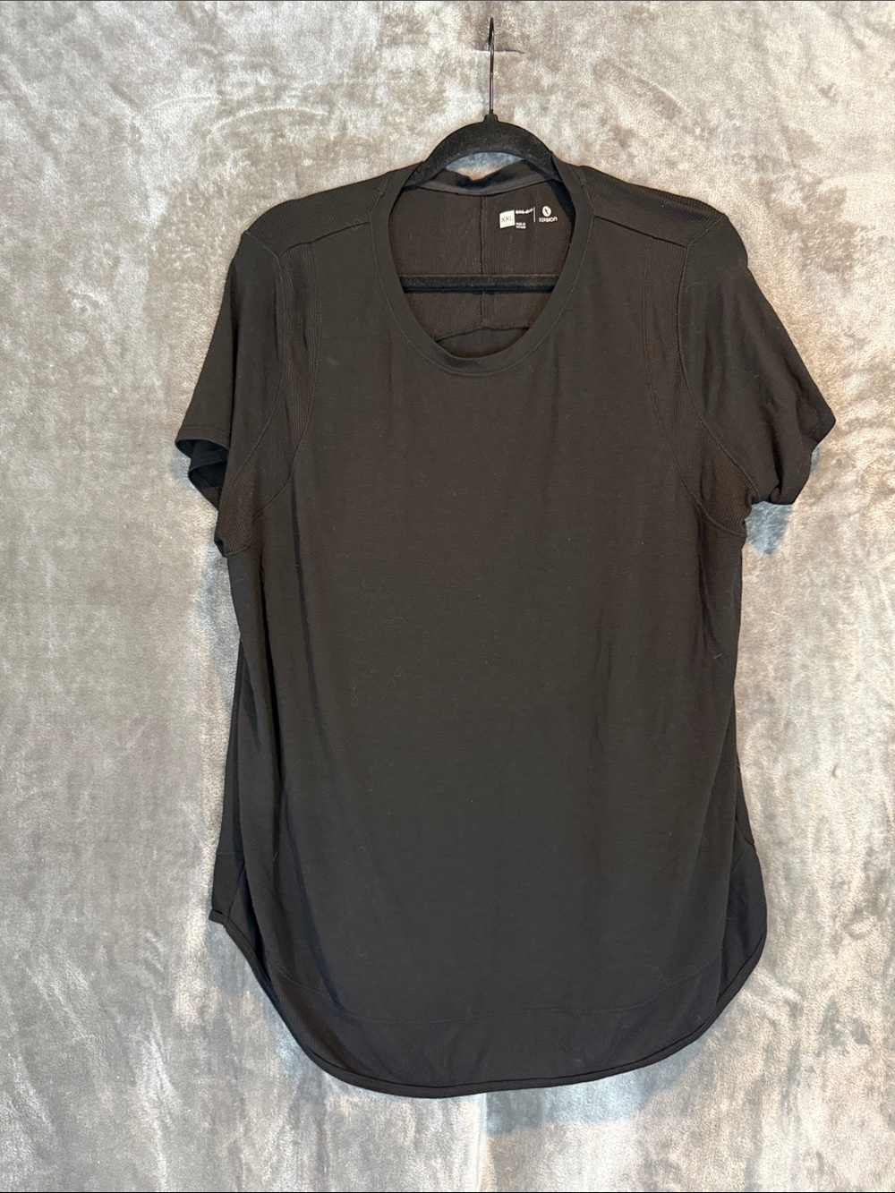 Xersion Black Short Sleeve Crewneck Tee